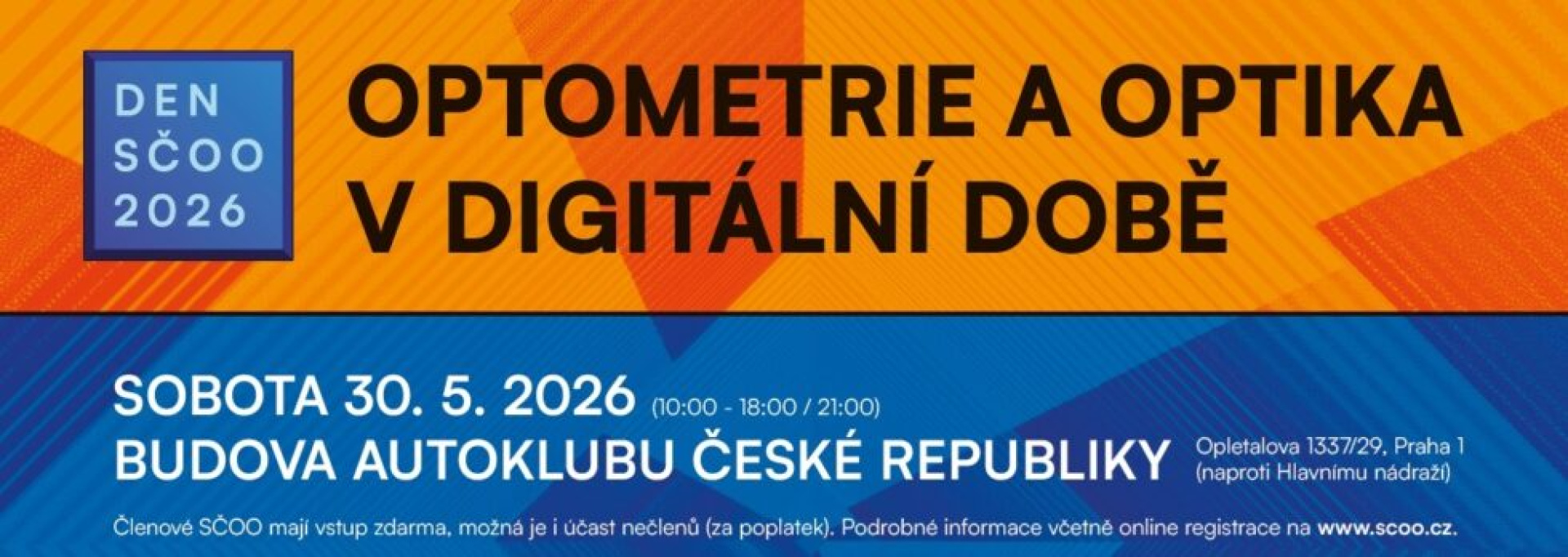 Den SČOO 2026: Optometrie a optika v digitální době